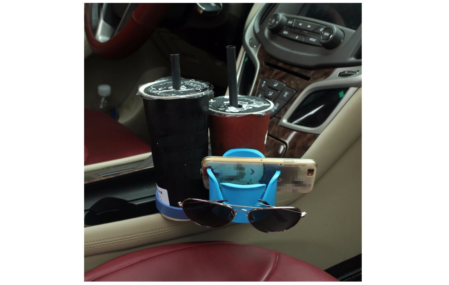 Autophilia Adjustable Multi-Cup and small accessories holder - Image 4